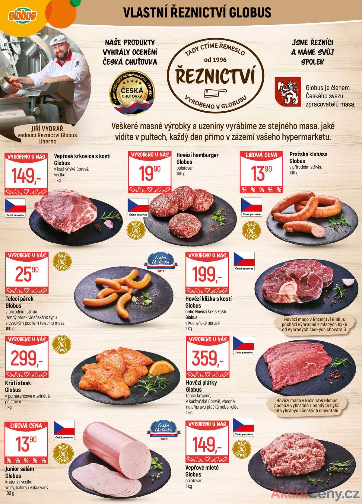 Akční leták Globus 17.9. - 23.9.2025 - Globus Liberec strana 8