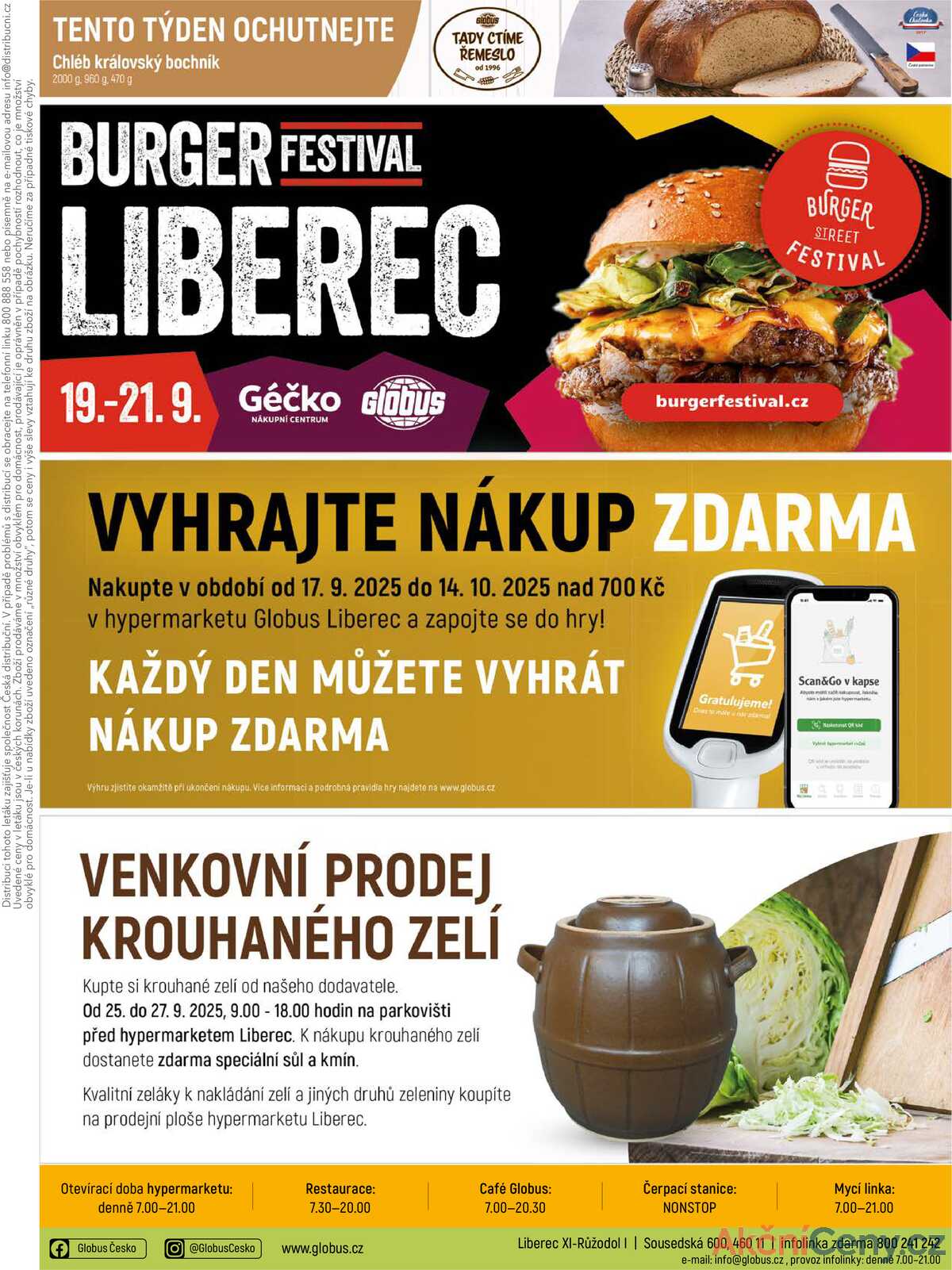 Akční leták Globus 17.9. - 23.9.2025 - Globus Liberec strana 31