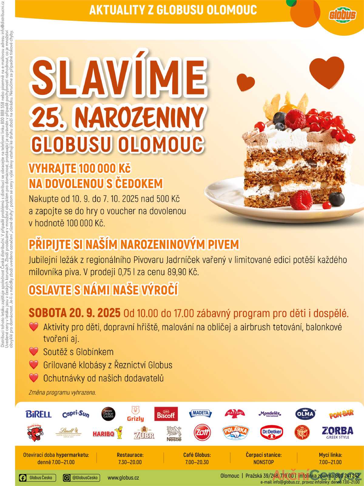 Akční leták Globus 17.9. - 23.9.2025 - Globus Olomouc strana 31