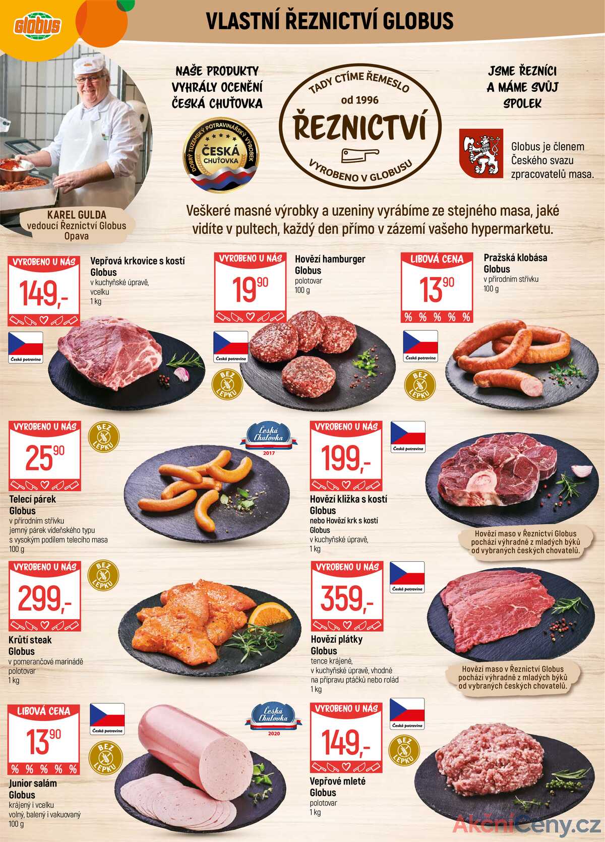 Akční leták Globus 17.9. - 23.9.2025 - Globus Opava strana 8