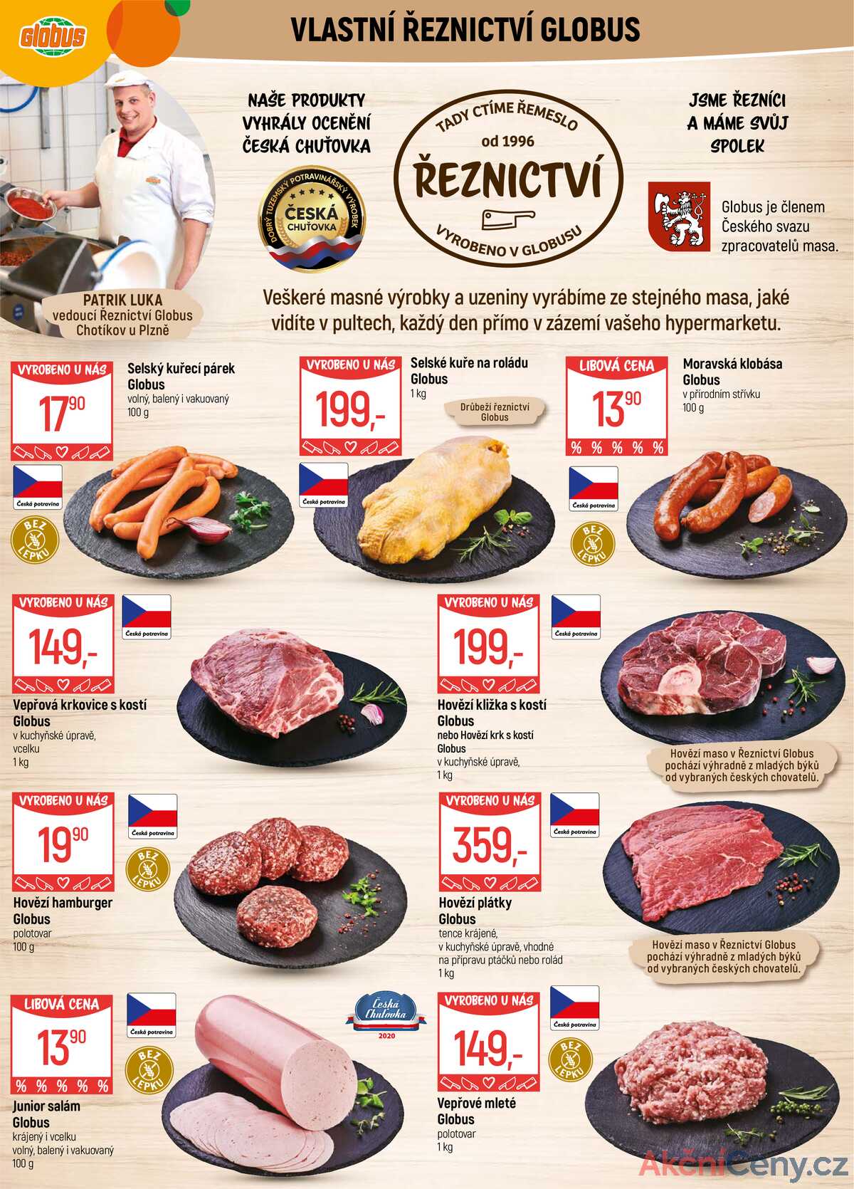 Akční leták Globus 17.9. - 23.9.2025 - Globus Chotíkov u Plzně strana 8