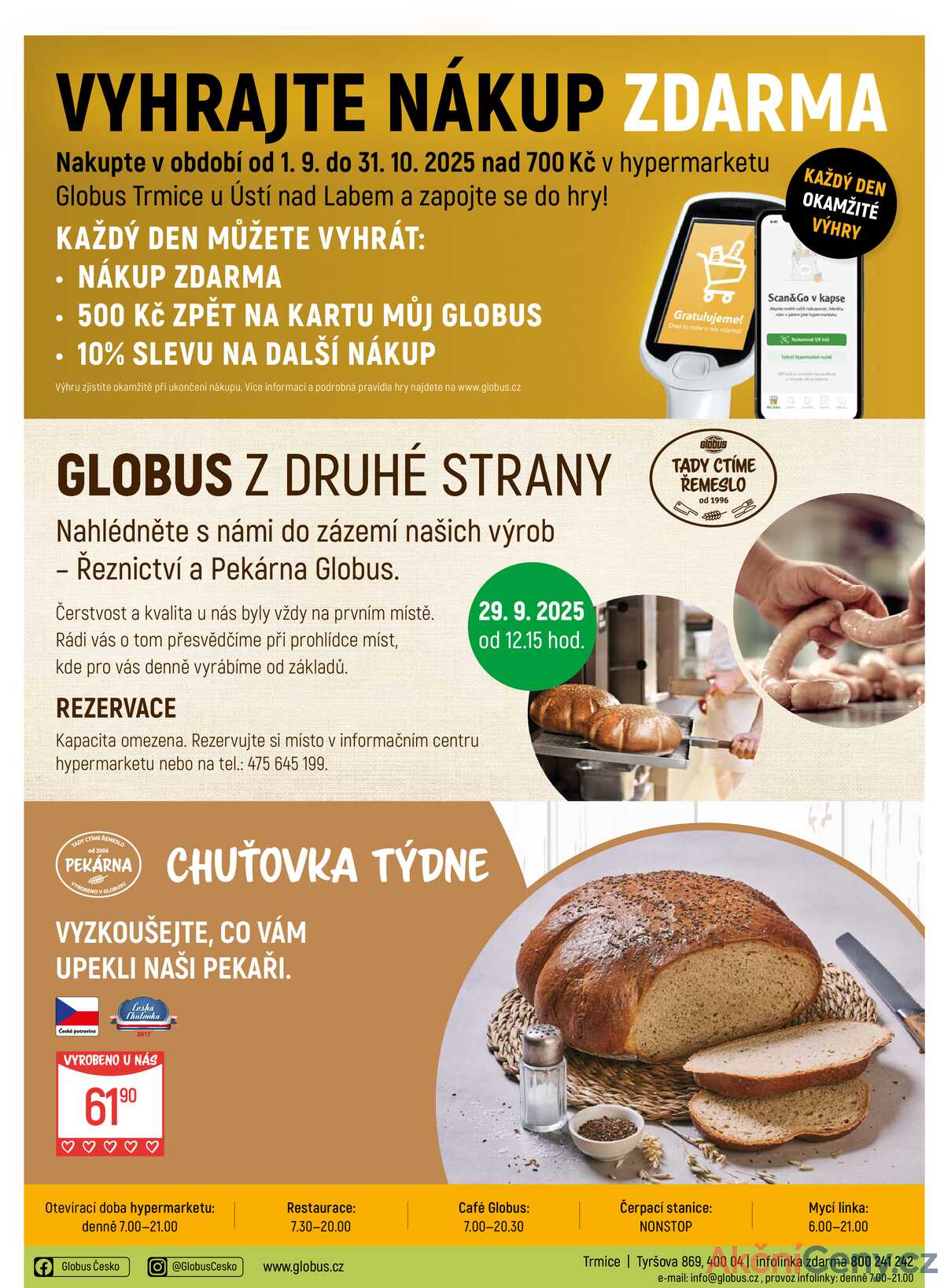 Akční leták Globus 17.9. - 23.9.2025 - Globus Trmice u Ústí nad Labem strana 5