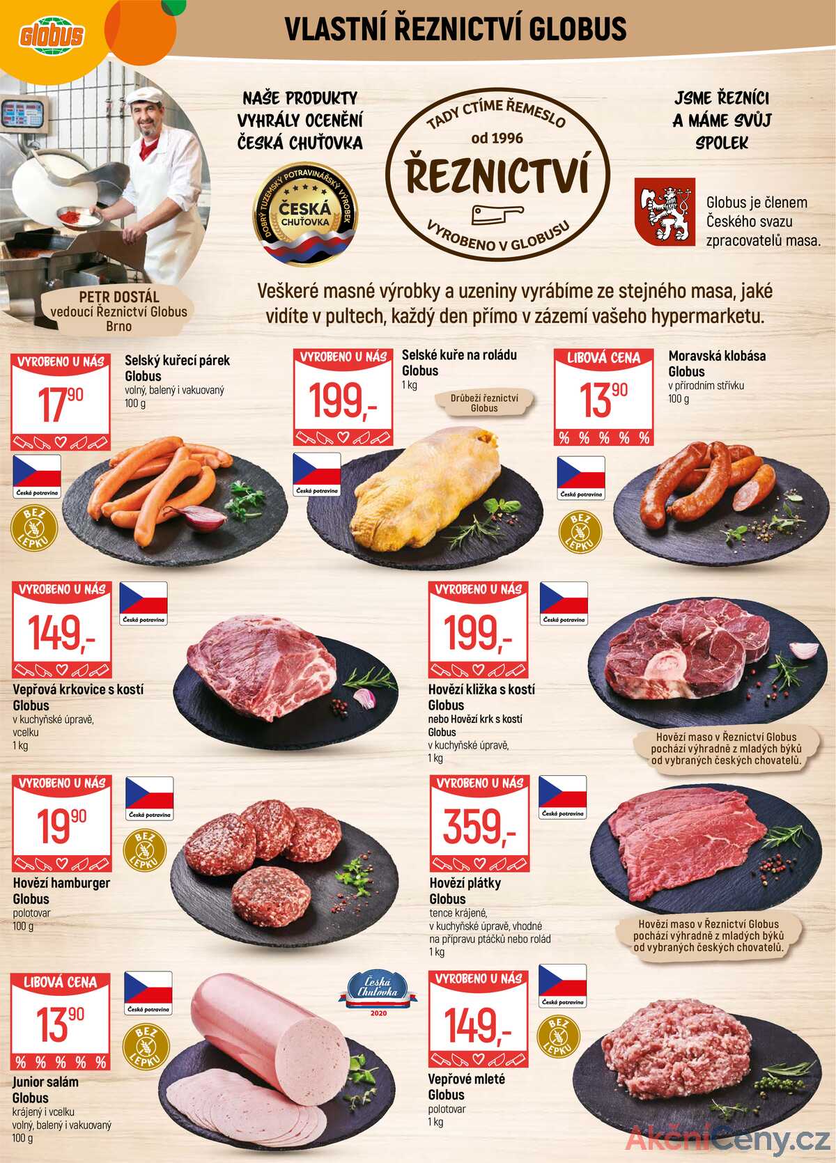 Akční leták Globus 17.9. - 23.9.2025 - Globus Brno Ivanovice strana 8