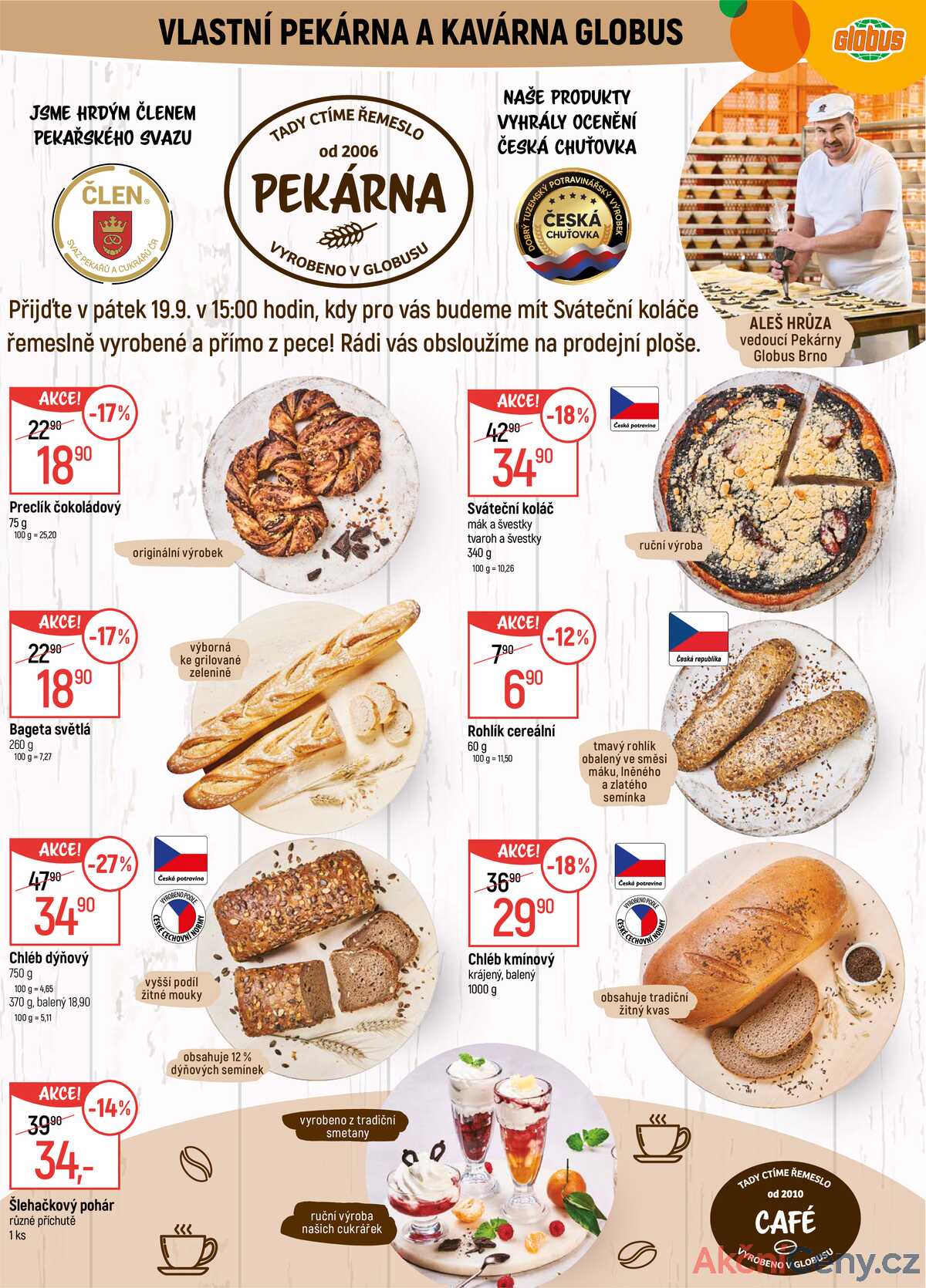 Akční leták Globus 17.9. - 23.9.2025 - Globus Brno Ivanovice strana 9