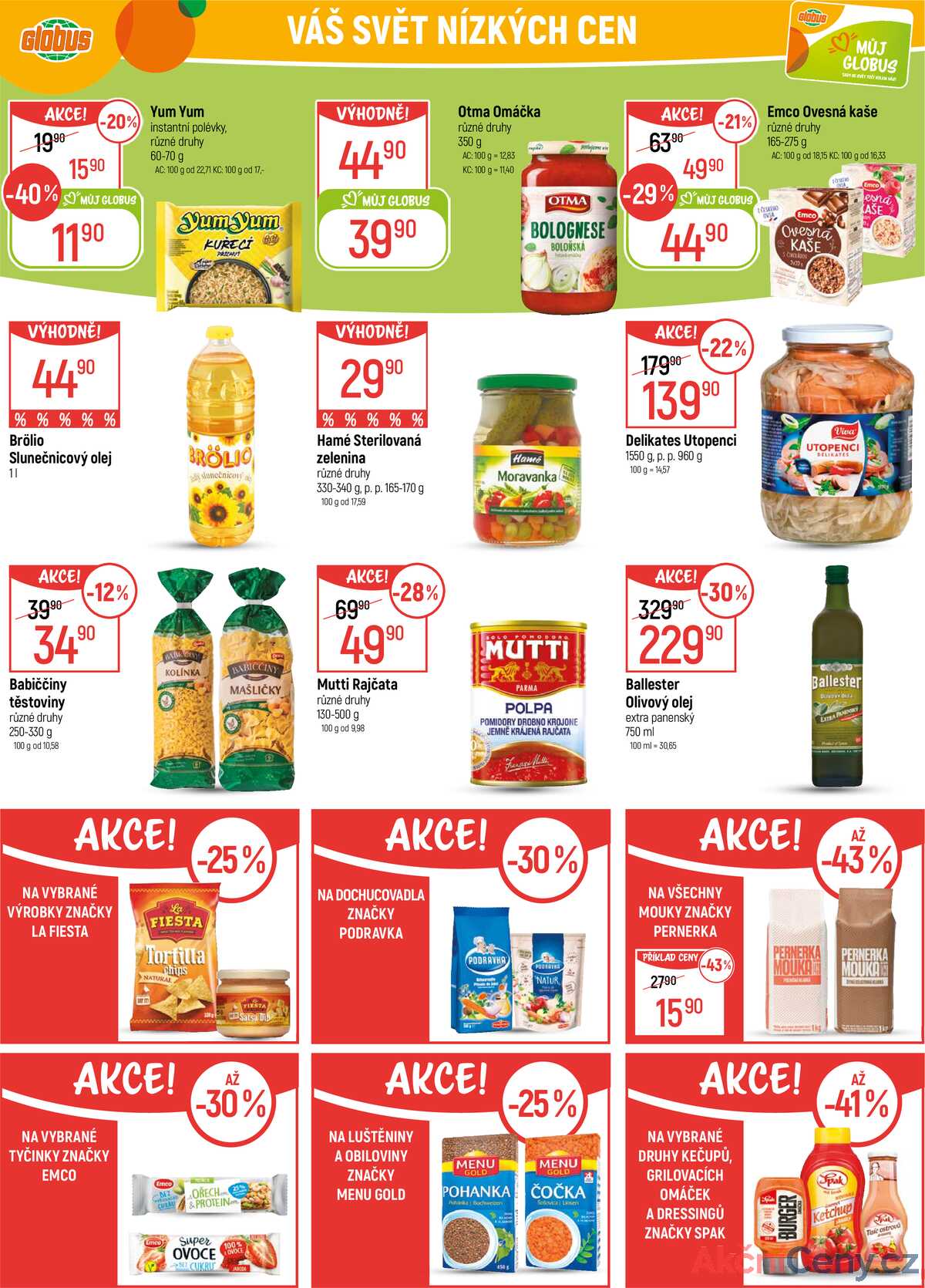 Akční leták Globus 17.9. - 23.9.2025 - Globus Brno Ivanovice strana 20