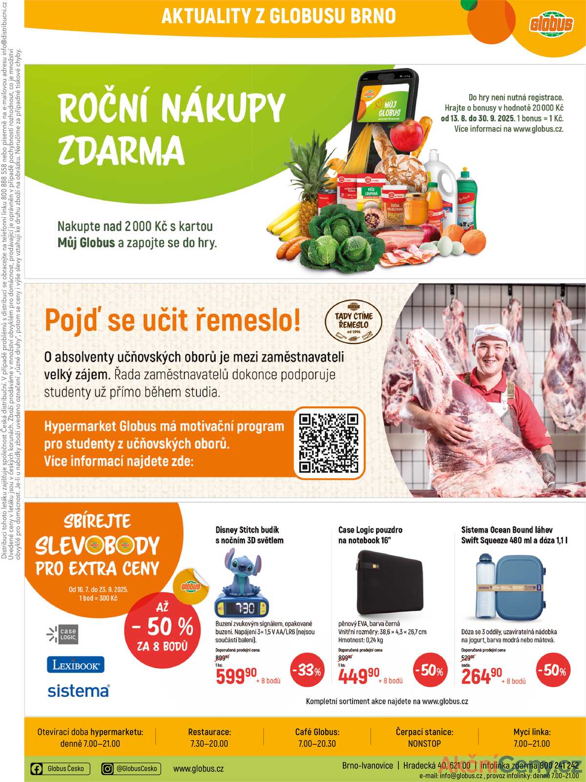 Akční leták Globus 17.9. - 23.9.2025 - Globus Brno Ivanovice strana 31