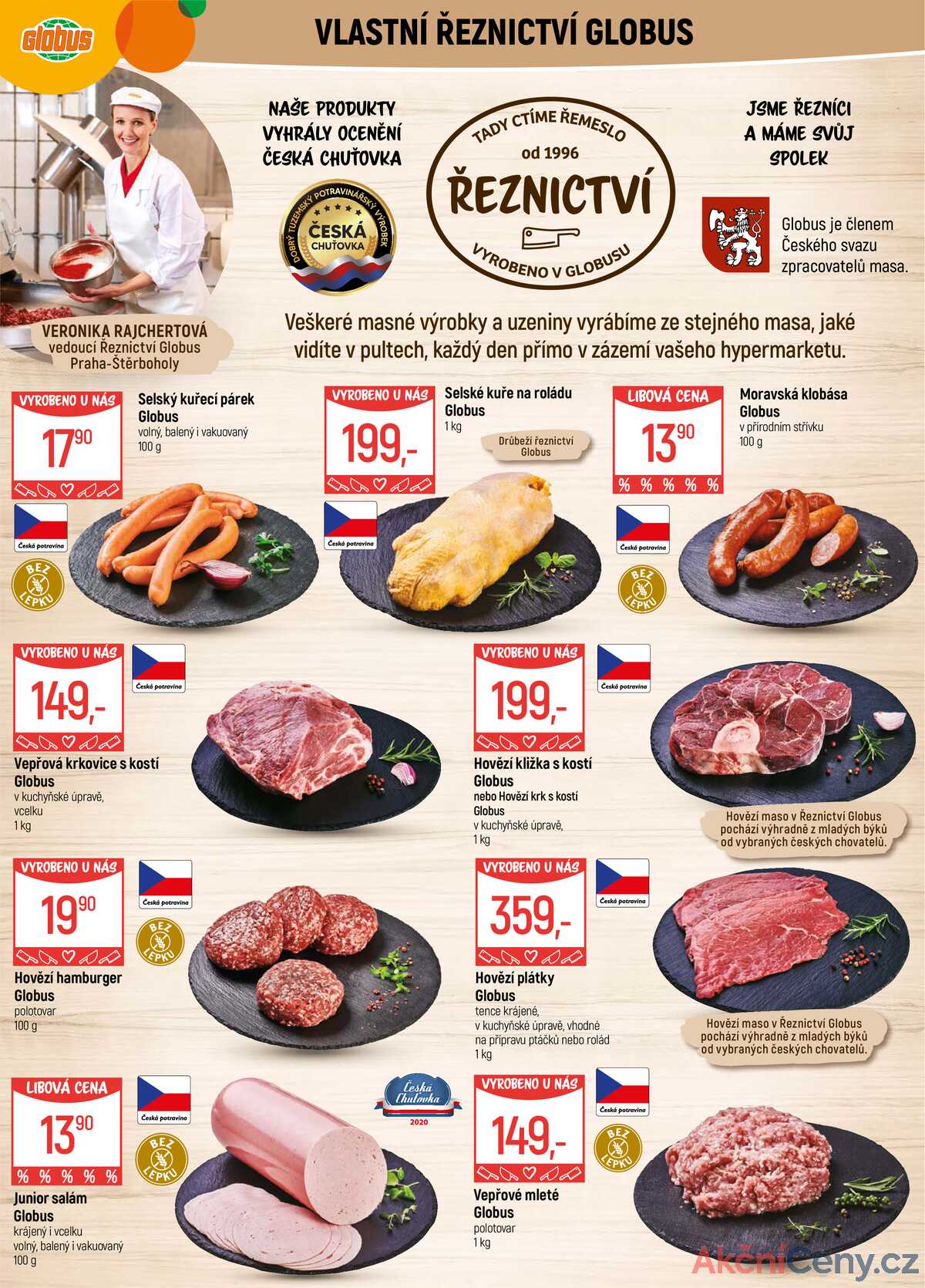 Akční leták Globus 17.9. - 23.9.2025 - Globus Praha - Štěrboholy strana 8