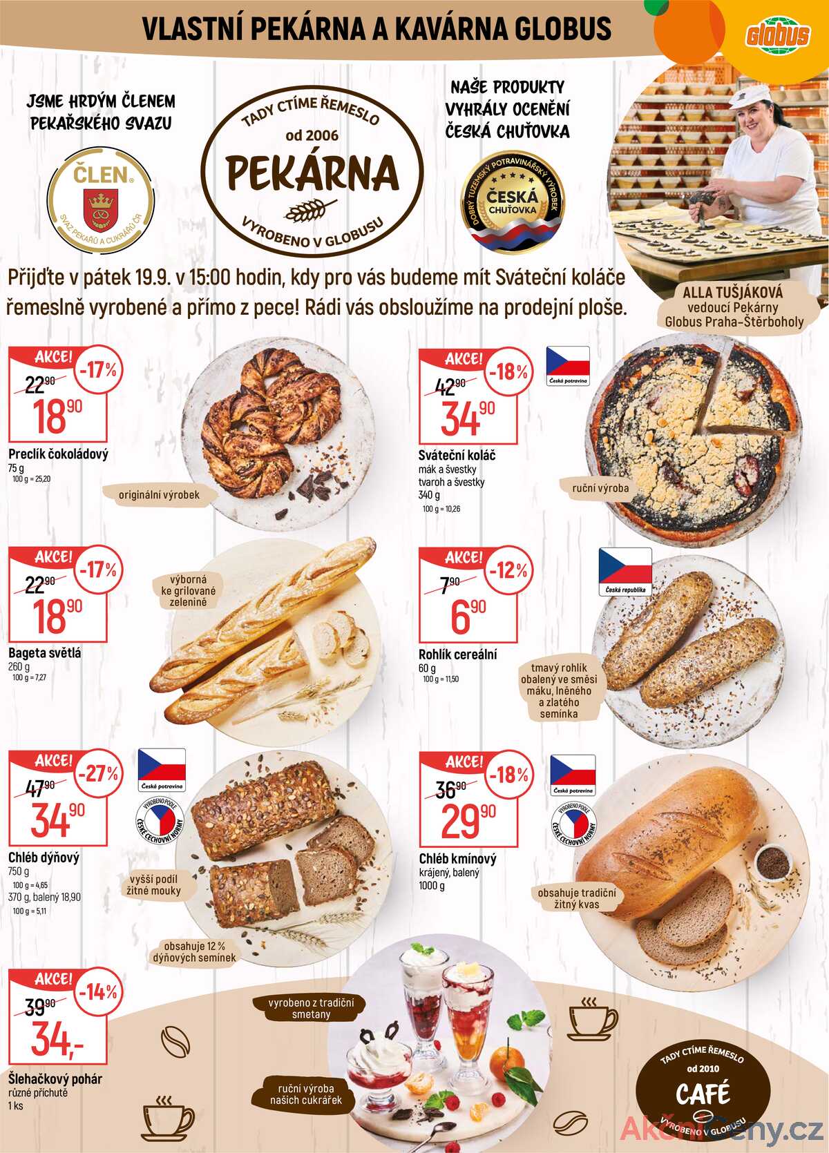 Akční leták Globus 17.9. - 23.9.2025 - Globus Praha - Štěrboholy strana 9