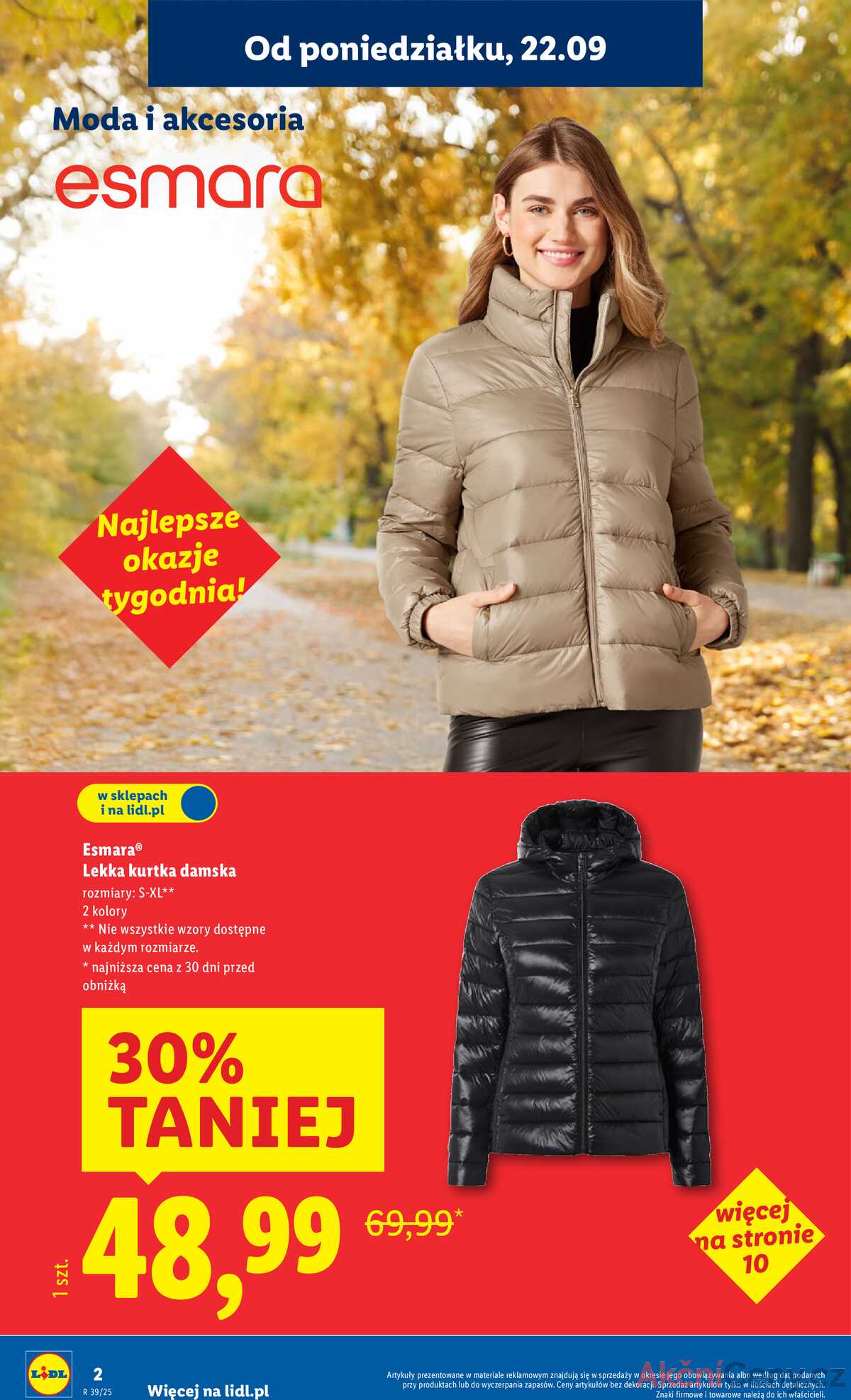 Katalog Lidl Polsko 22.9.-27.9.2025 strana 2