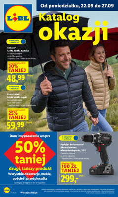Katalog Lidl Polsko 22.9.-27.9.2025
