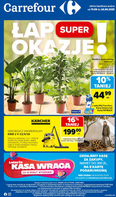 Leták Carrefour Polsko 11.9.-24.9.2025 - Zachyťte super nabídky od čtvrtka!