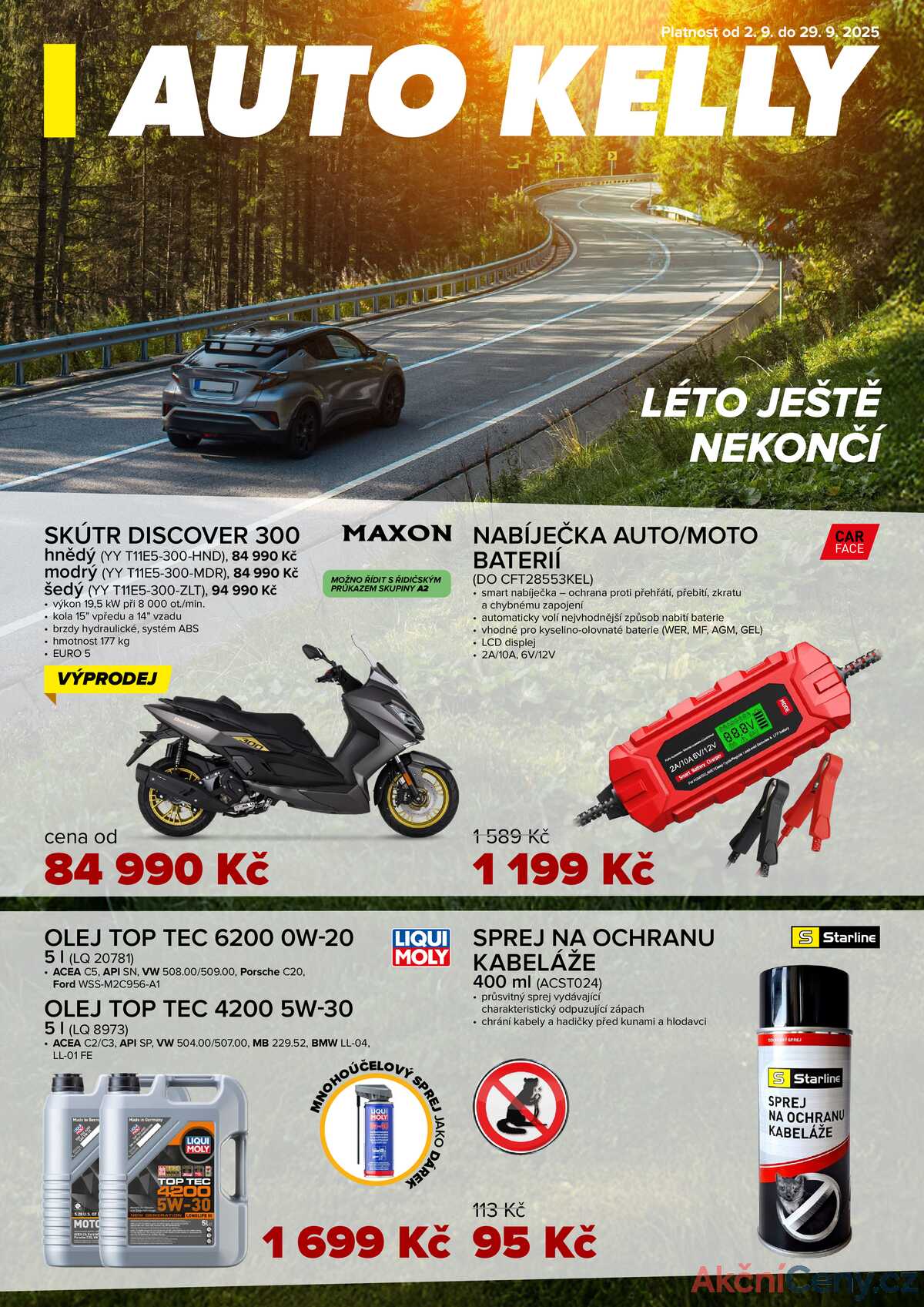 Auto Kelly do 29.9. strana 1
