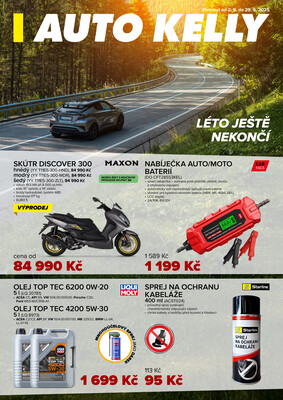 Auto Kelly letáky