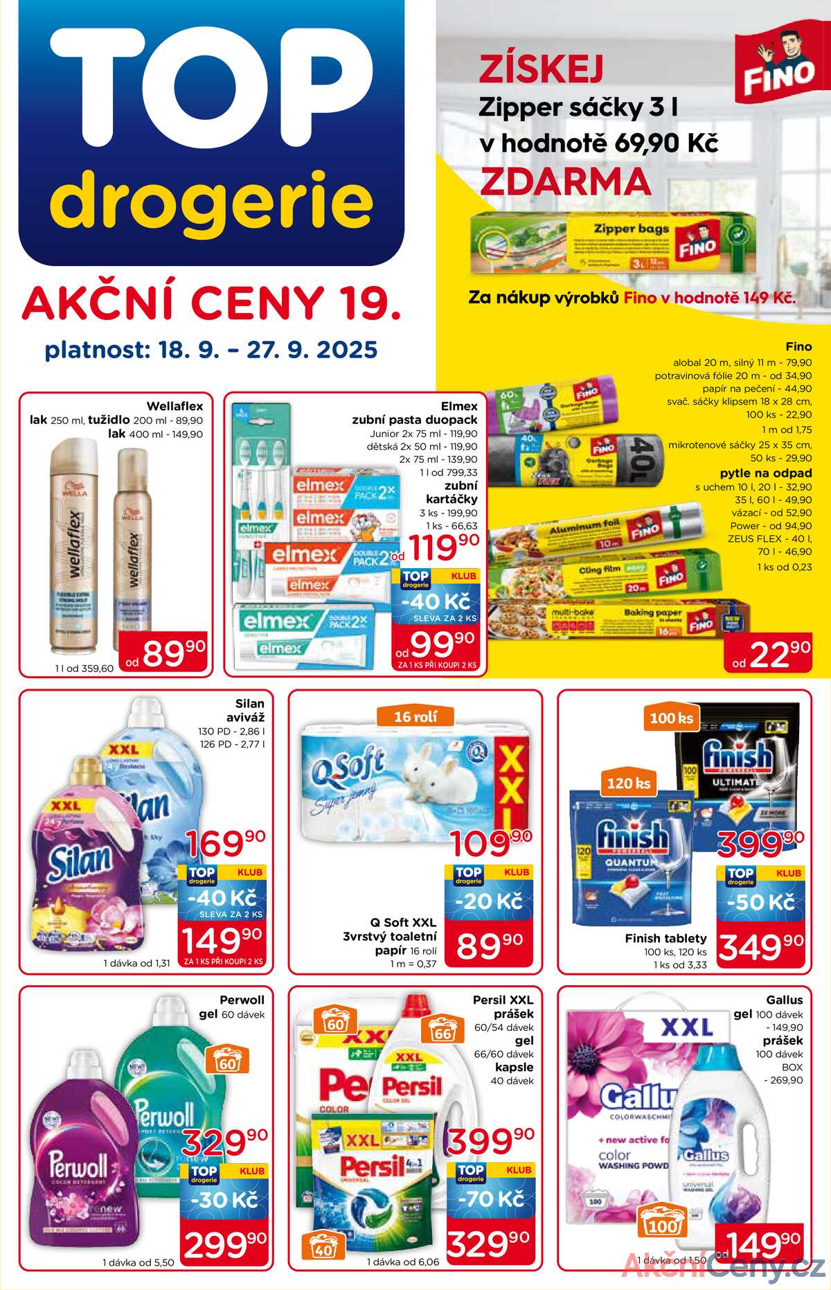 TOP drogerie do 27.9. strana 1