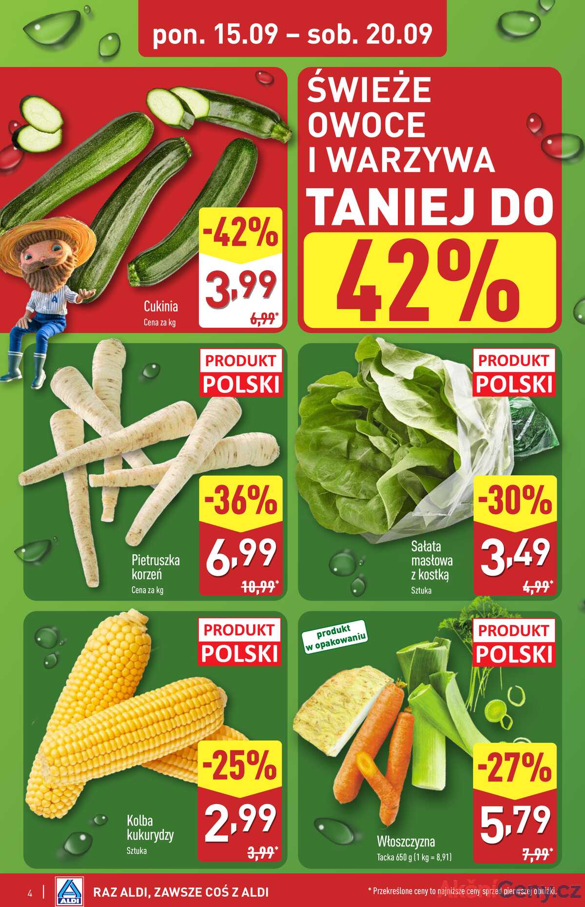 Leták Aldi Polsko 15.9.-20.9.2025 strana 4