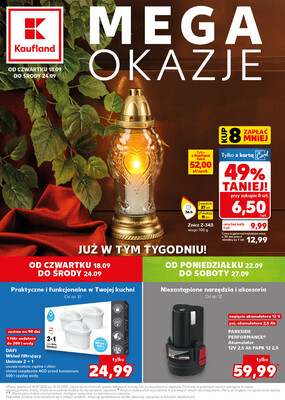 Leták Kaufland Polsko 18.9.-24.9.2025