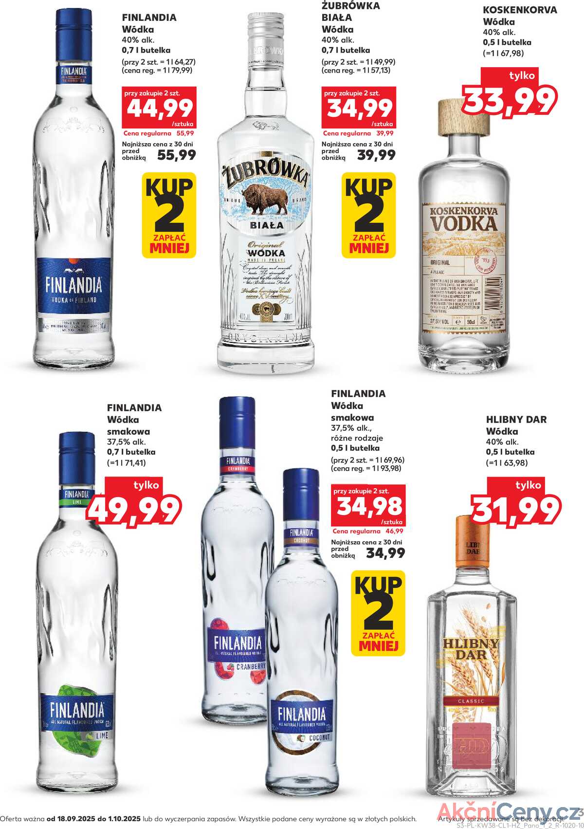 Leták Kaufland Polsko 18.9.-1.10.2025 - Bar Kaufland strana 3