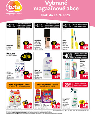 Teta drogerie Magazín od 15.9. do 23.9.2025