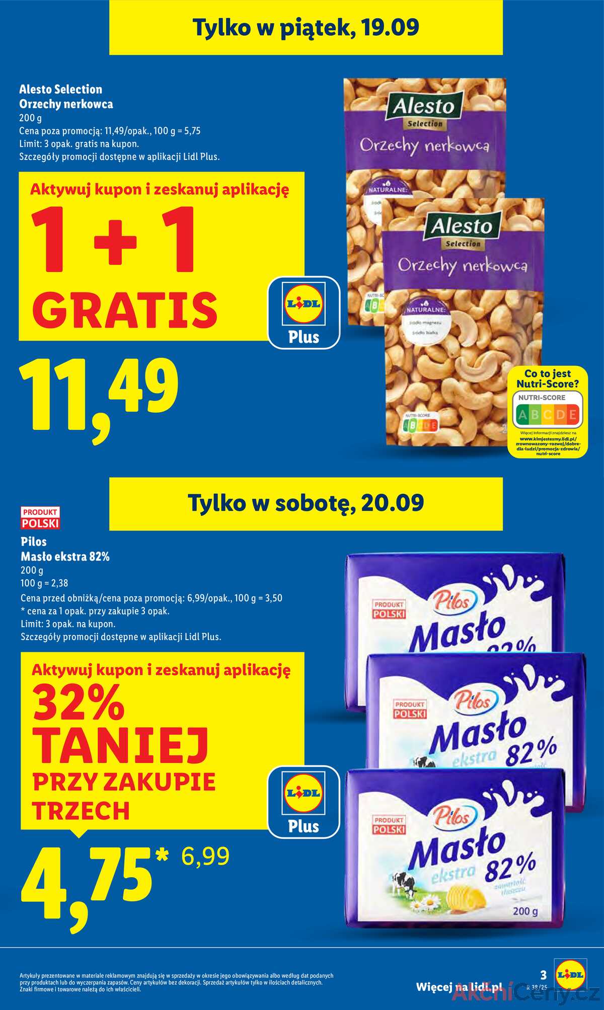 Leták Lidl Polsko 18.9.-20.9.2025 strana 3