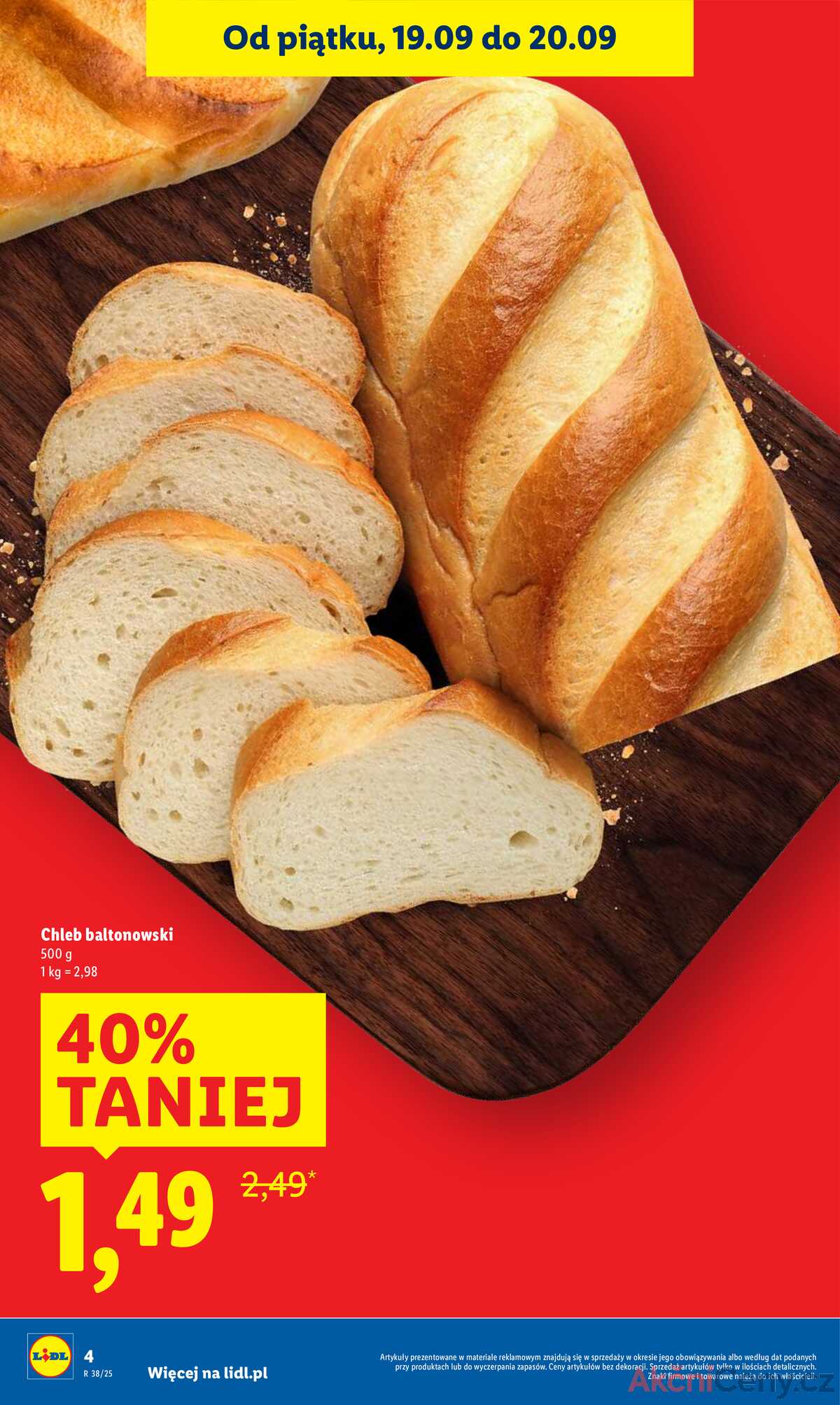 Leták Lidl Polsko 18.9.-20.9.2025 strana 4