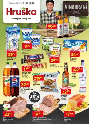 Hruška od 23.9. do 29.9.2025