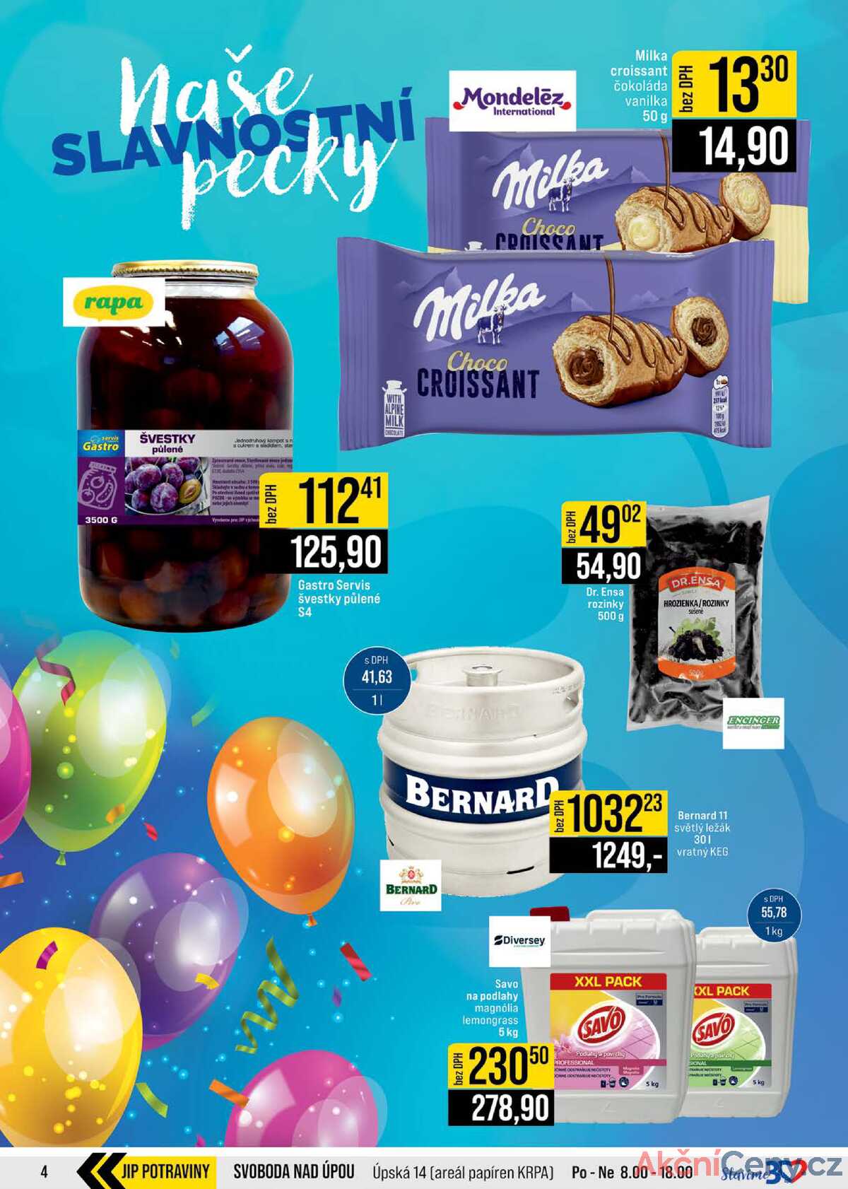JIP Cash & Carry Brno, Praha, Ostrava, Jilemnice, Pardubice, Ostrava, Karlovy Vary, Olomouc a Zlín od 17.9. do 23.9.2025 strana 4