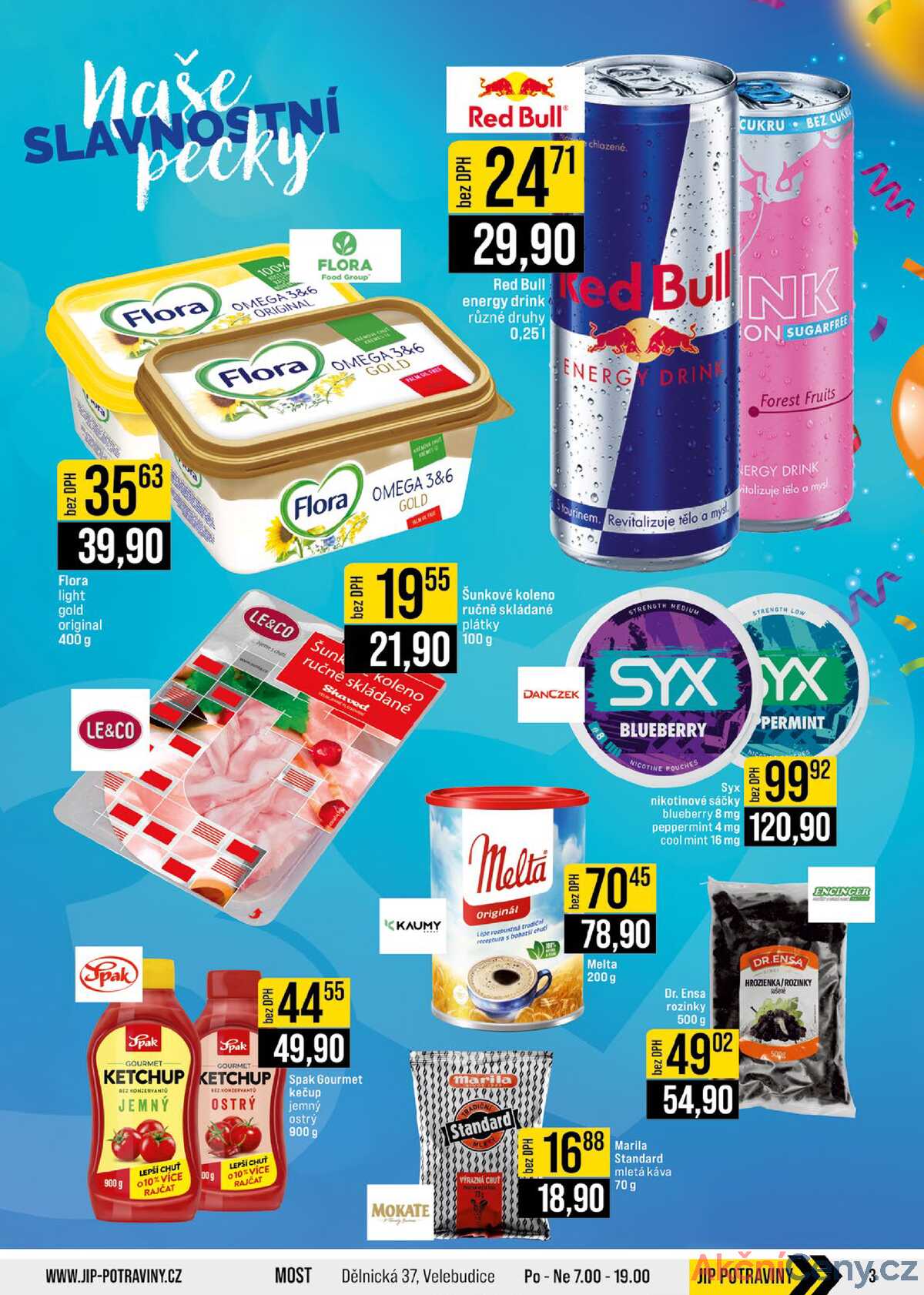 JIP Cash & Carry České Budějovice, Most, Náchod, Polička, Sušice a Svoboda nad Úpou od 17.9. do 23.9.2025 strana 3