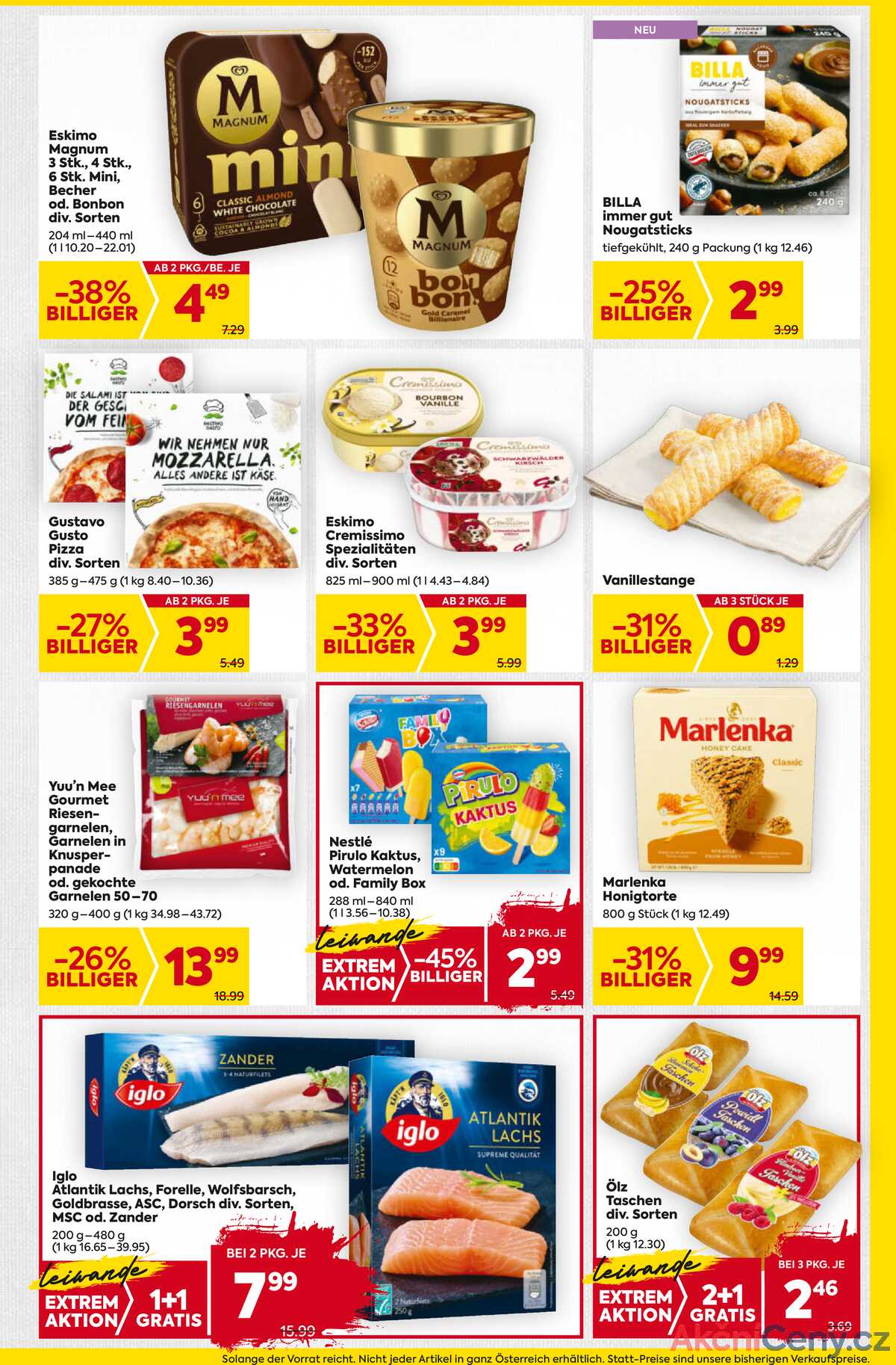 Leták BILLA Rakousko 18.9.-24.9.2025 strana 11