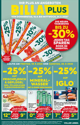Leták BILLA Rakousko 18.9.-24.9.2025 - BILLA PLUS