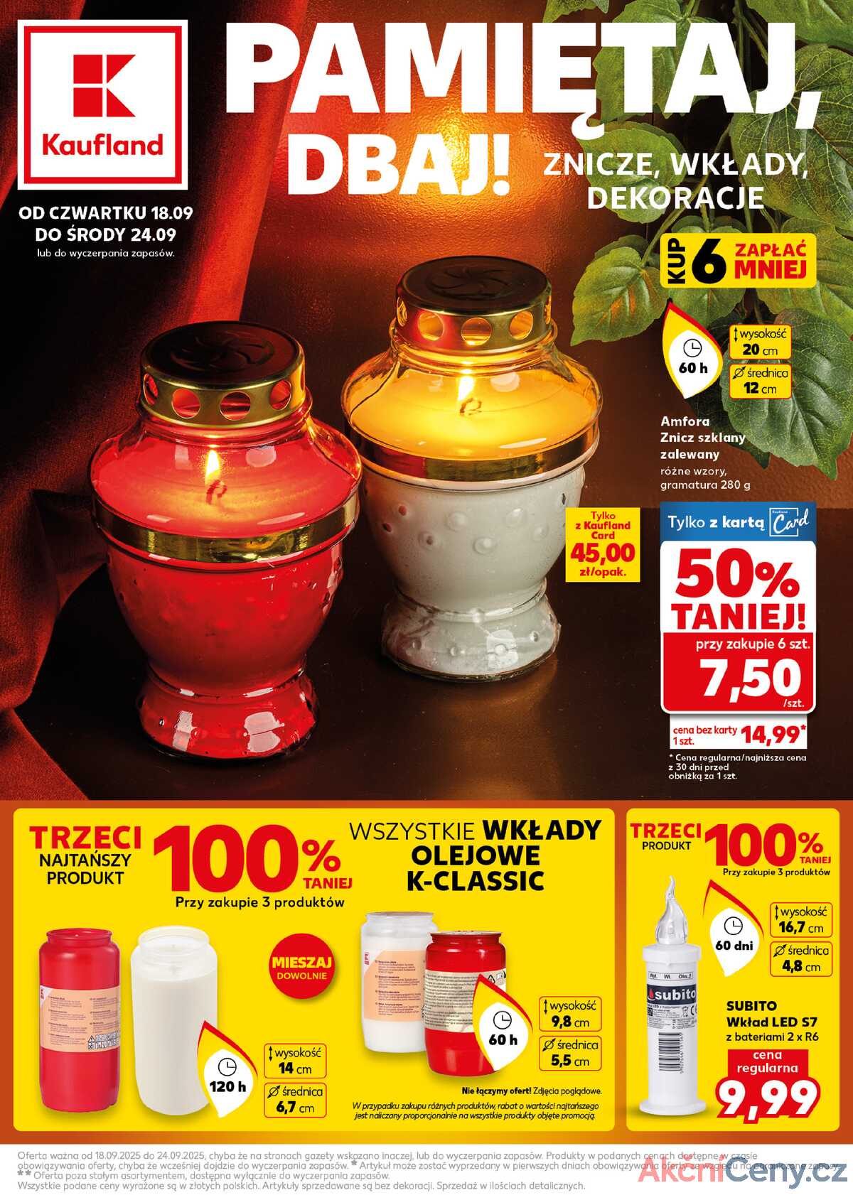 Leták Kaufland Polsko 18.9.-24.9.2025 strana 1