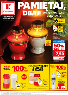 Leták Kaufland Polsko 18.9.-24.9.2025
