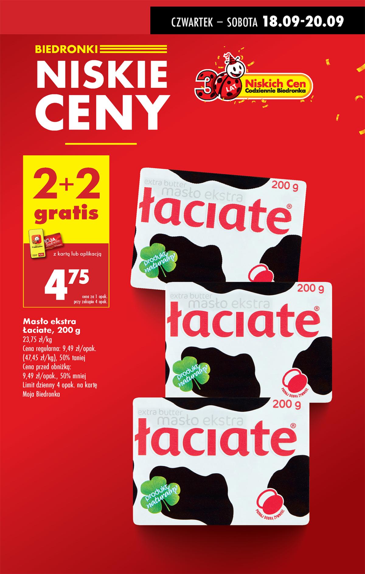 Leták Biedronka Polsko 18.9.-24.9.2025 strana 3