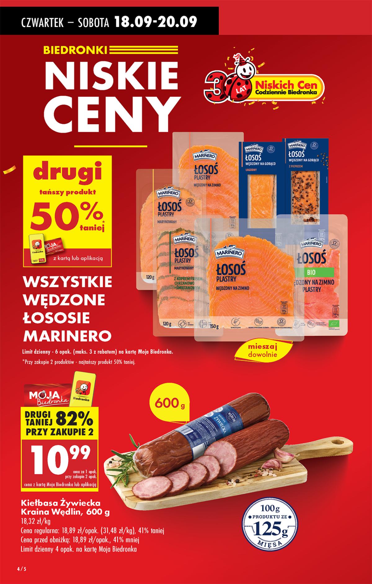 Leták Biedronka Polsko 18.9.-24.9.2025 strana 4