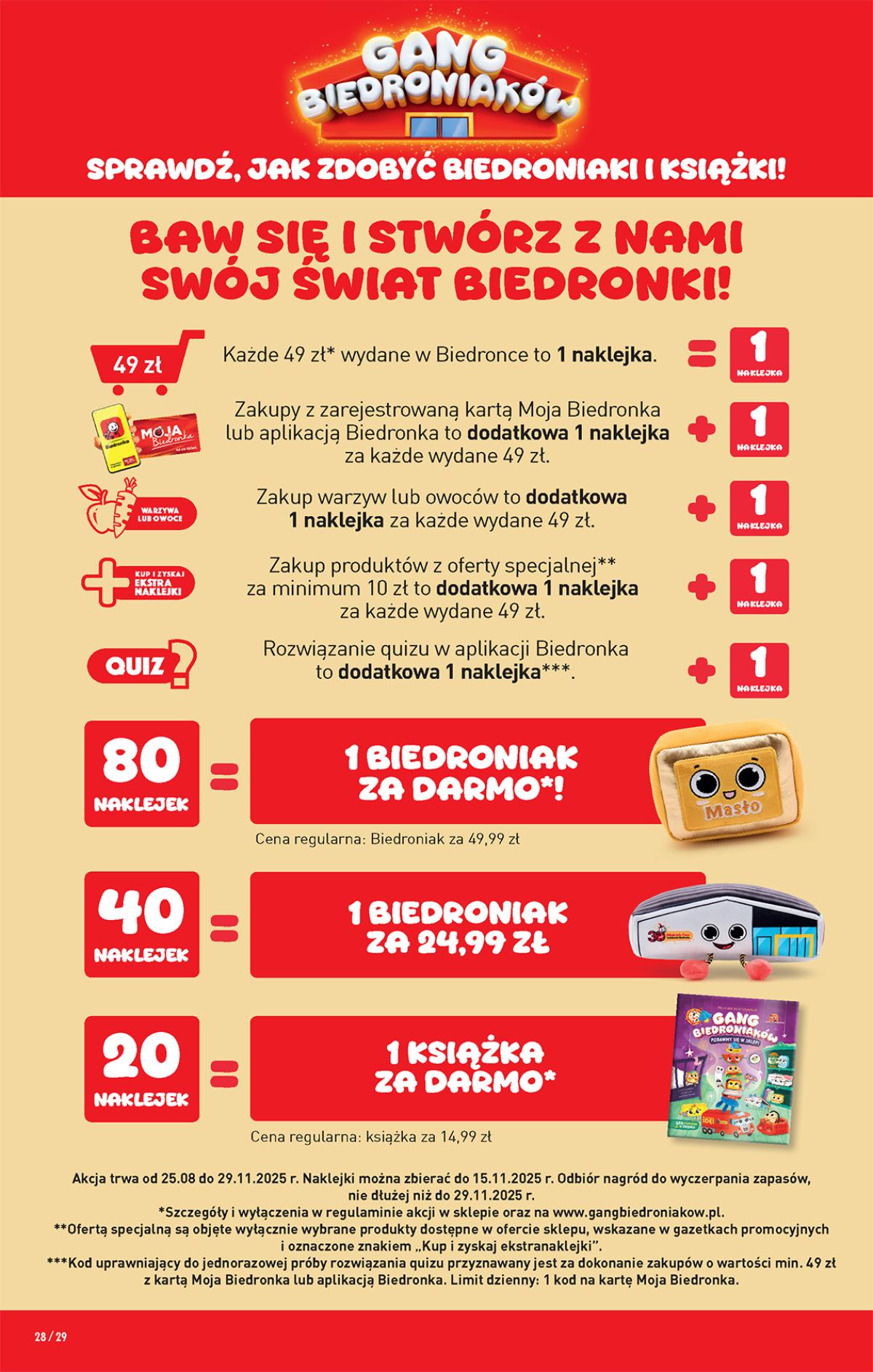 Leták Biedronka Polsko 18.9.-24.9.2025 strana 34