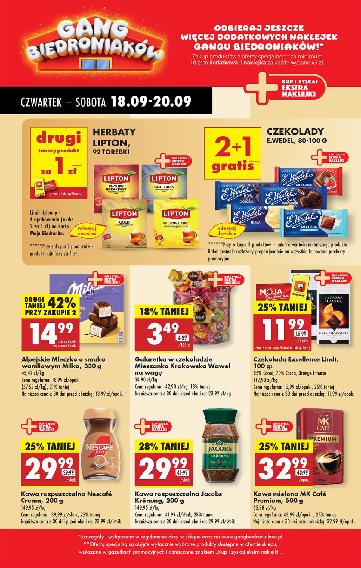 Leták Biedronka Polsko 18.9.-24.9.2025 strana 36