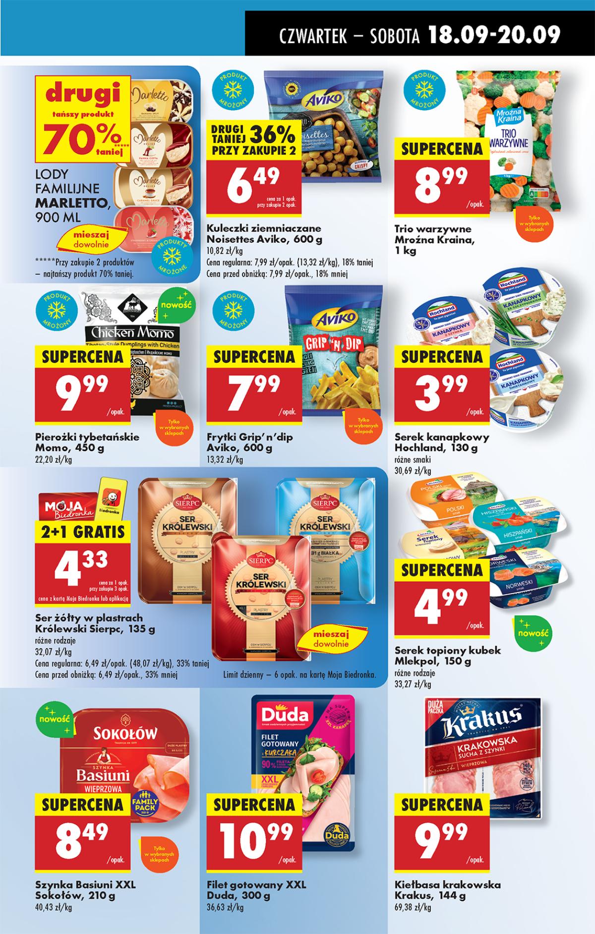 Leták Biedronka Polsko 18.9.-24.9.2025 strana 39