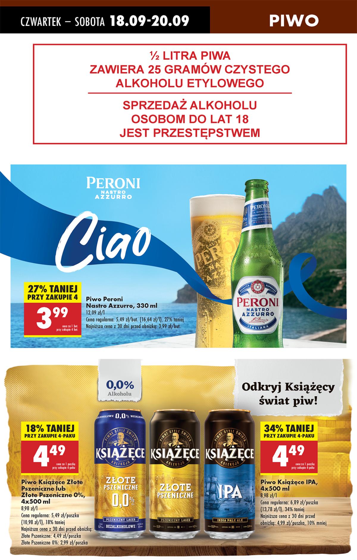 Leták Biedronka Polsko 18.9.-24.9.2025 strana 61