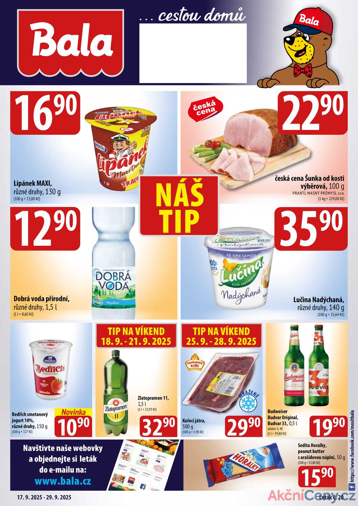 Bala Velký leták + do 29.9. strana 1