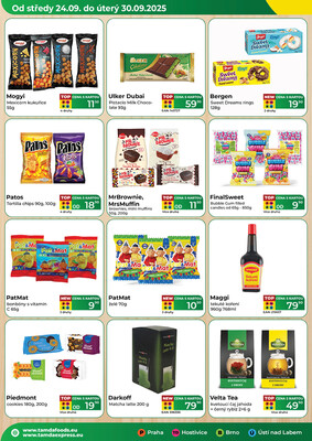 Tamda Foods od 24.9. do 30.9.2025