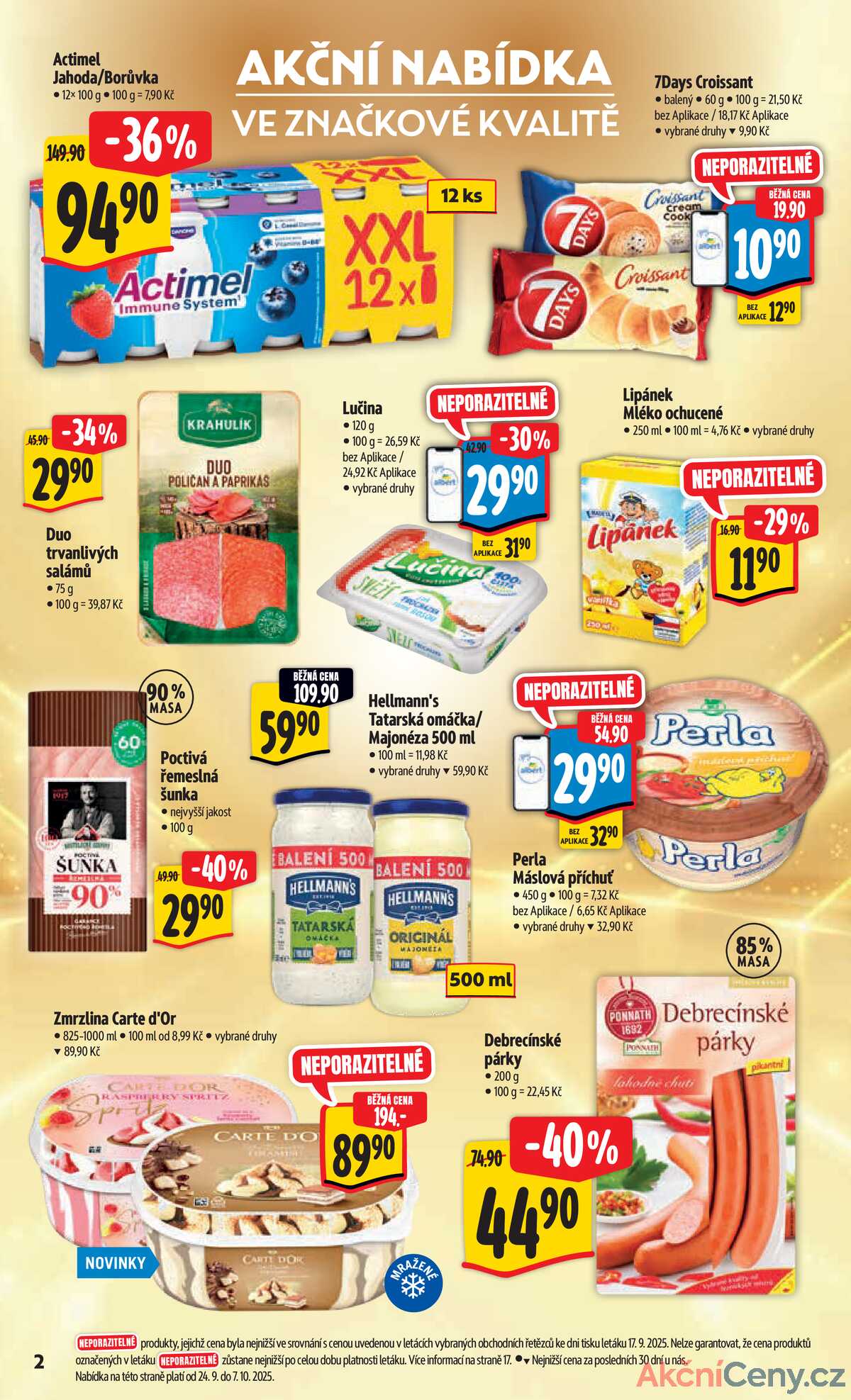 Albert  Hypermarket od 24.9. do 30.9.2025 strana 2
