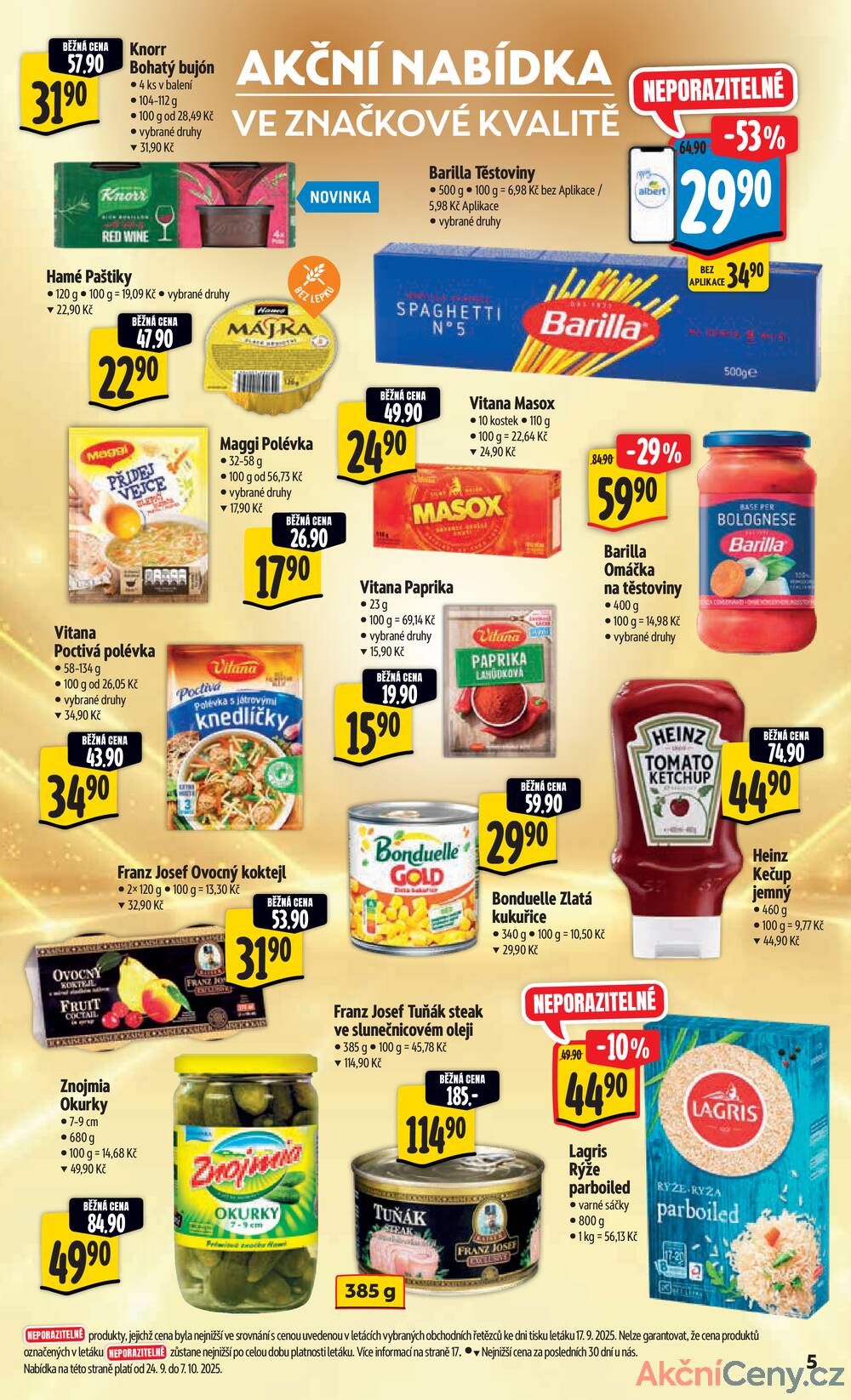 Leták Albert - Albert  Hypermarket od 24.9. do 30.9.2025 - strana 7