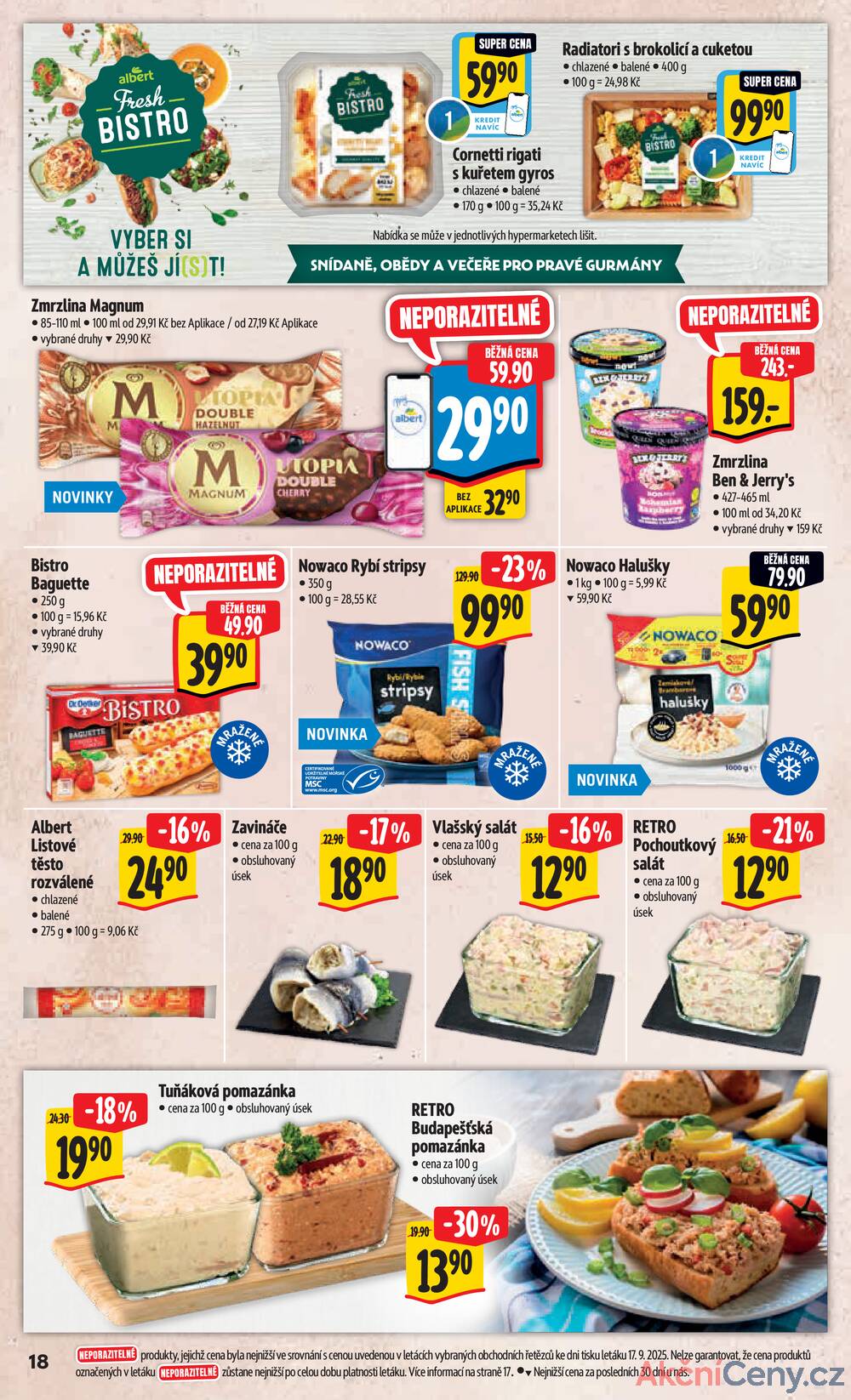 Leták Albert - Albert  Hypermarket od 24.9. do 30.9.2025 - strana 21