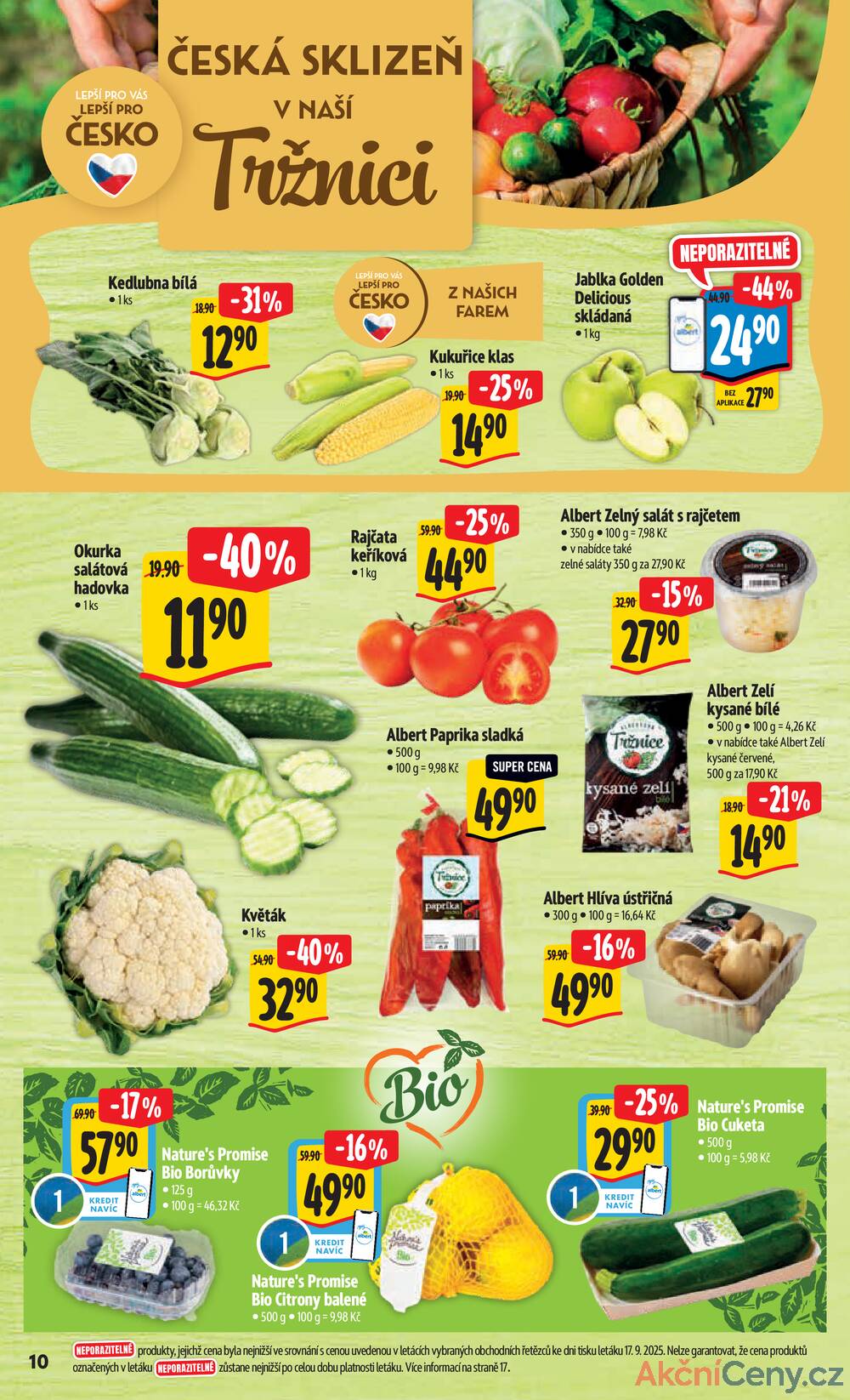 Leták Albert - Albert Hypermarket Jihomoravský od 24.9. do 30.9.2025 - strana 17