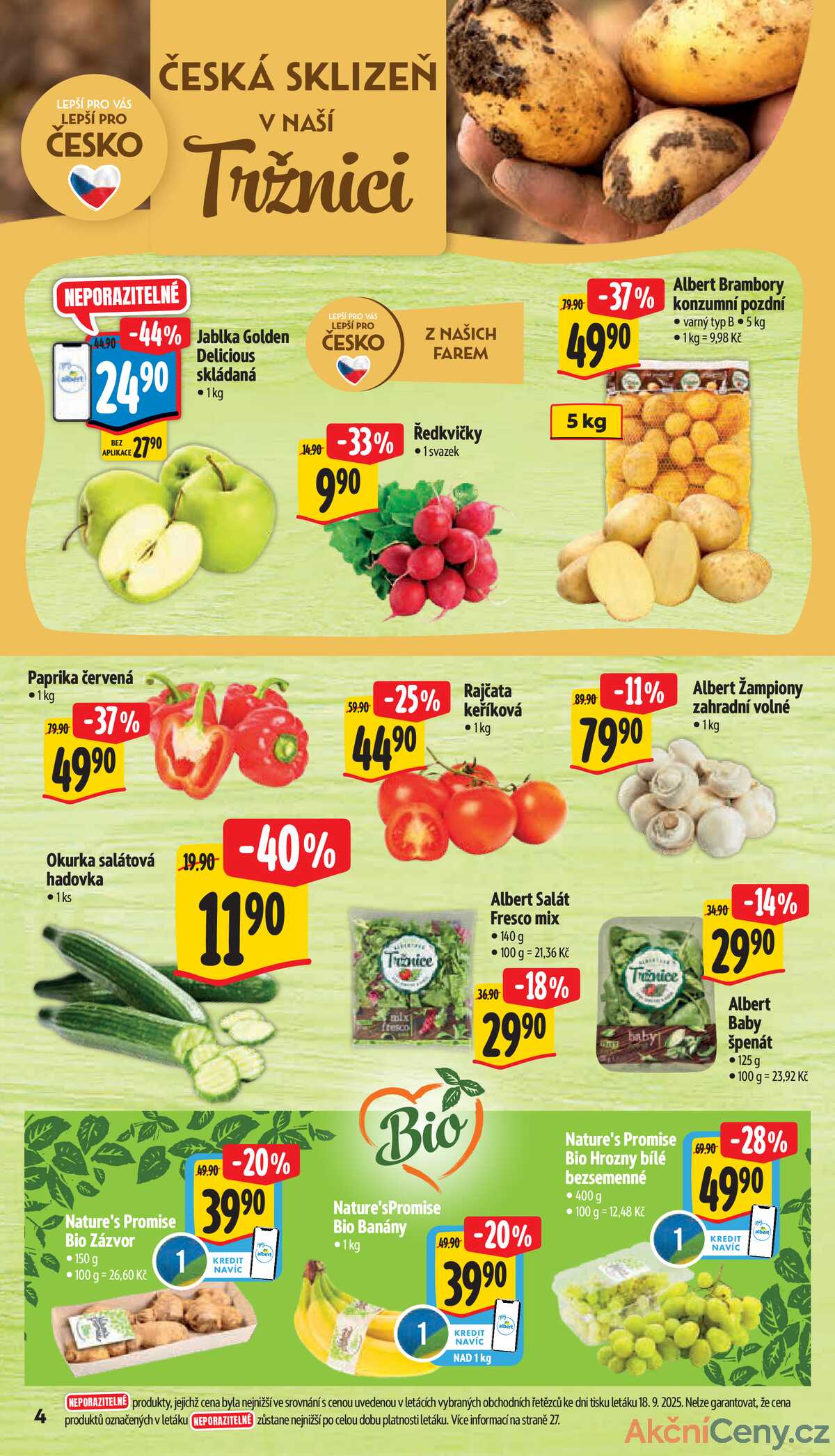 Albert Supermarket od 24.9. do 30.9.2025 strana 4