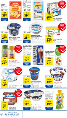Tesco malé hypermarkety od 24.9. do 30.9.2025