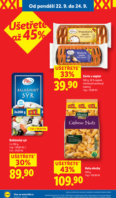Leták Lidl
		  platný do 24.9.2025 - strana 6