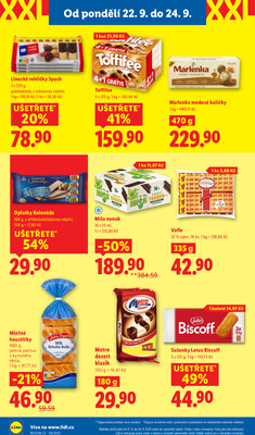 Leták Lidl
		  platný do 24.9.2025 - strana 20