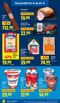 Leták Lidl
		  platný do 24.9.2025 - strana 30