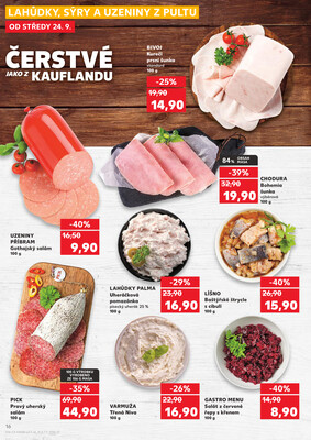 Kaufland 24.9. - 30.9. - Kaufland - Domažlice