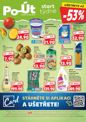 Kaufland 24.9. - 30.9. - Kaufland - Domažlice